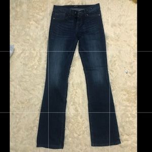 Flare mid rise jeans